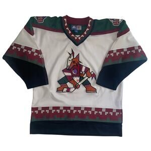 Vintage 90s NHL Phoenix Coyotes Kachina Logo Starter Hockey Jersey